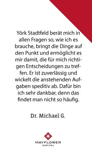 Kundenmeinung Dr. Michael G.